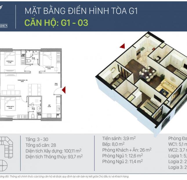 Bán căn hộ chung cư tại Hai Bà Trưng,  Hà Nội diện tích 13,000m2  giá 28 Triệu/m²
