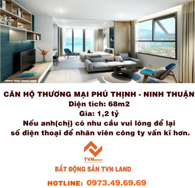 Bán căn hộ chung cư Phú Thịnh Plaza Ninh Thuận - sở hữu ngay căn hộ thương mại cao cấp 100% view biển