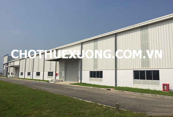 Cho thuê kho xưởng mới hiện đại trong KCN Quế Võ 2 Bắc Ninh DT 4004m2 
