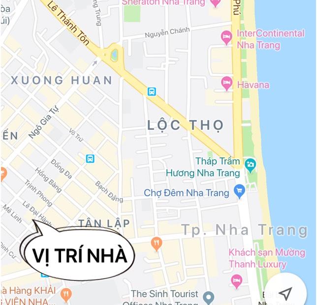 BÁN NHÀ MẶT TIỀN ĐƯỜNG TRẦN NGUYÊN HÃN TRUNGTÂM NHA TRANG GIÁ 7.2 TỶ