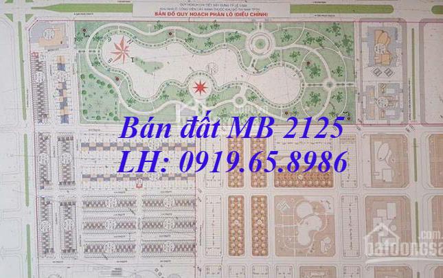 Cần bán đất mặt bằng 2125 sunsport phường Đông Vệ tp Thanh Hóa N11 Đông Nam đường lớn