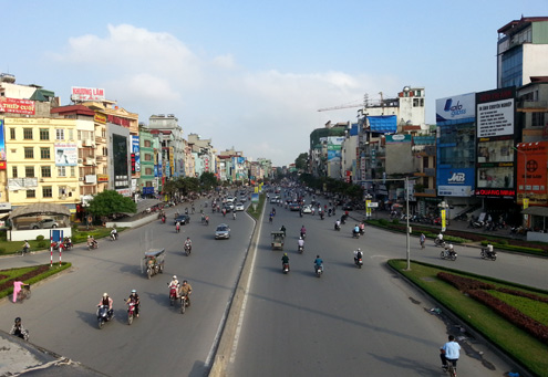 Bán đất mặt phố Minh Khai, diện tích 160m2, mặt tiền 10m, giá 21,5 tỷ