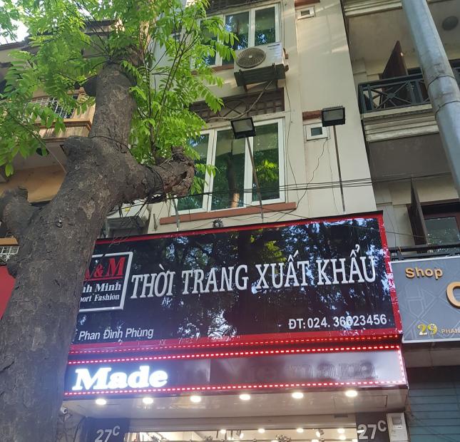 Cho thuê nhà MP Lý Thường Kiệt , HOÀN KIẾM : MT   5 (m) ,   S  70 (m2)   ,  1 tầng
