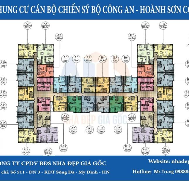 Nhận nhà ở ngay trong năm tại dự án trung tâm quận Thanh Xuân 282 Nguyễn Huy Tưởng. Lh 0988.842.958