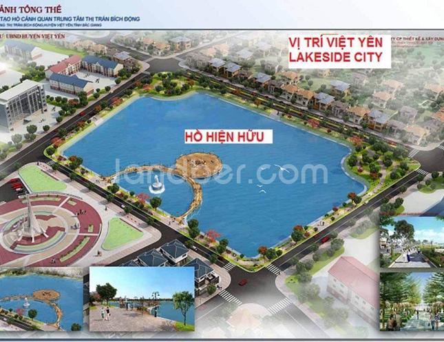 Đất nền Hot nhất Bắc Giang - Việt Yên Lakeside City.