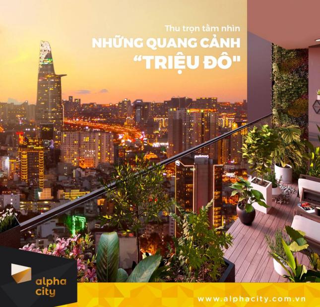 Mở bán Alpha City đợt 1 ngày 13/07 nhận nhiều ưu đãi, TT chỉ 20% nhận nhà, CK đến 10% - 0908381280