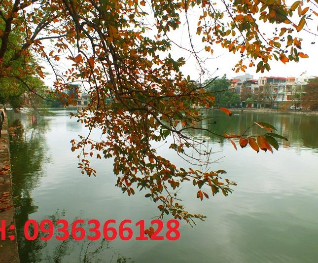 Mặt hồ Kim Đồng, 55 m2, MT 4m, hai thoáng, ngõ ô tô tránh, vỉa hè rộng, 8.9 tỷ. LH: 0936366128