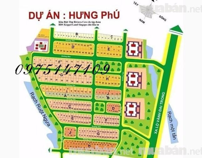 Chủ đất cần tiền kinh doanh bán gấp nền H, dự án KDC Hưng Phú, Quận 9, vị trí đẹp