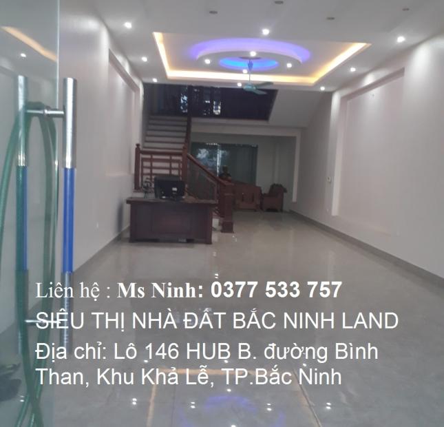 Cho thuê nhà 5 tầng full đồ 2 mặt tiền mặt đường quốc lộ 38 tại Bắc Ninh