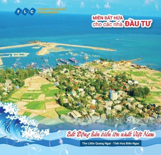 Đại dự án FLC Quảng Ngãi Beach & Golf Resort mở bán shophouse mặt biển với giá từ 11 triêu/m2