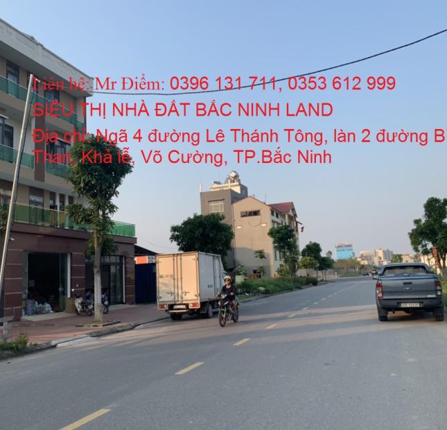 Gia đình mình cần bán lô đất đường Nguyễn Quyền, Khả Lễ, TP.Bắc Ninh