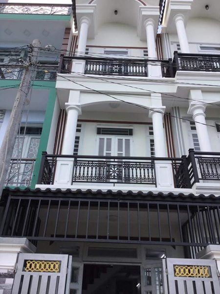 Nhà 1 trệt 2 lầu 1 sẹc HXH đường Nguyễn Ảnh Thủ Q12 mới xây bao sang tên giấy tờ