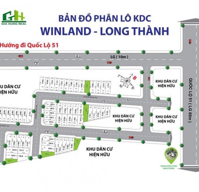 Bán Đất Long Phước- Long Thành- Đồng Nai Chỉ 435tr/Nền, Sỗ Hồng Cầm Tay