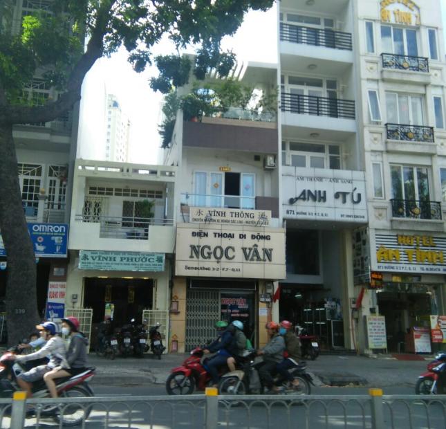 Bán nhà khu VIP CX Nguyễn Trung Trực đường 3/2, P12 Q10, DT 4.5x19m giá 14 tỷ SHR 