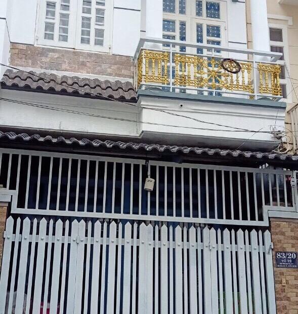 Nhà mặt tiền hẻm 83 đường Đào Tông Nguyên, KP7, thị trấn Nhà Bè, Giá bán: 3.1 tỷ (4x13m)