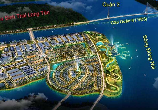 Đất nền BĐS Ven sông King Bay - Nhơn Trạch, , giá 19 - 25 tr/m2, LH tham quan dự án: 0902759505