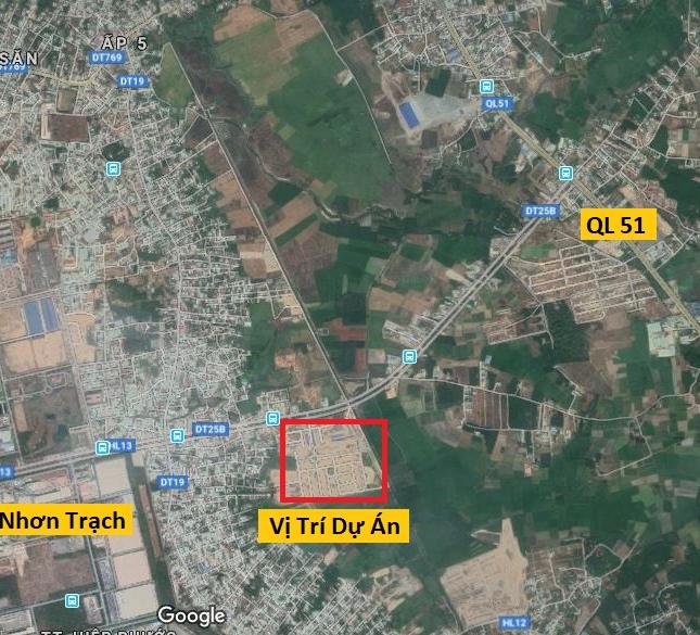 Bán đất đường Tôn Đức Thắng Thị Trấn Hiệp Phước, Nhơn Trạch đường 30m giá 1.43 tỷ