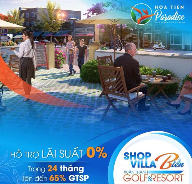  Sở hữu Shop Villa tại bãi Biển đẹp nhất Bắc Trung Bộ - Loại hình BĐS kinh doanh đẳng cấp mới 