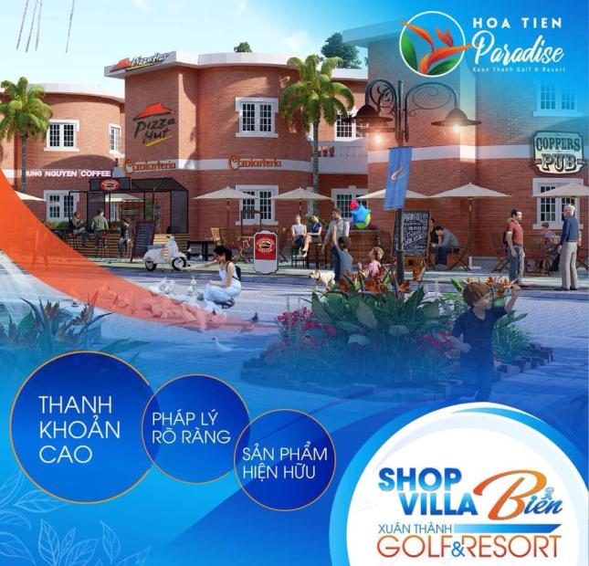  Sở hữu Shop Villa tại bãi Biển đẹp nhất Bắc Trung Bộ - Loại hình BĐS kinh doanh đẳng cấp mới 