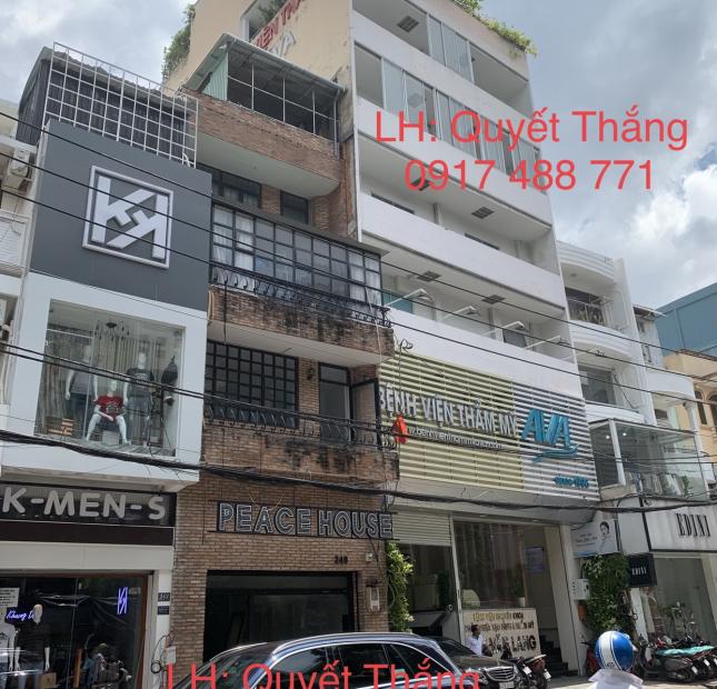 Bán nhà mặt tiền đường Nguyễn Văn Tráng, phường Bến Thành, Quận 1, DT: 70m2, nhà 3 lầu.