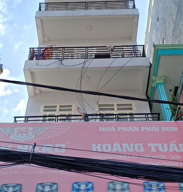 Bán nhà căn hộ dịch vụ mặt tiền Huỳnh Tấn Phát P. Phú Thuận Q7 giá 22.5 tỷ