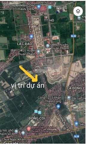 Dự án Vũ Kiệt, khu nhà ở Phía Nam thị trấn Hồ.