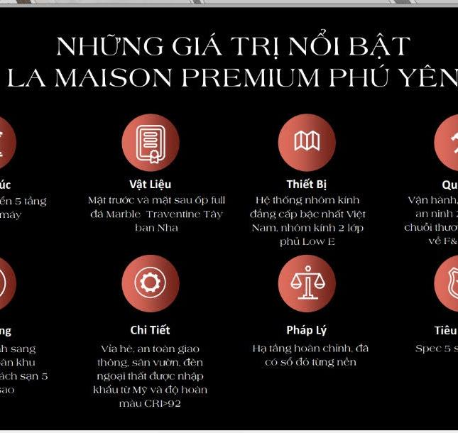 8 giá trị nổi bật shophouse La Maison Premium Phú Yên quý khách hàng đã biết???