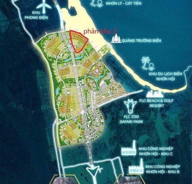 Mở bán phân khu gần biển nhất dự án Nhơn Hội New City
