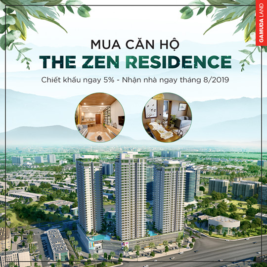 THE ZEN RESIDENCE-Viên ngọc xanh giữa lòng hà nội