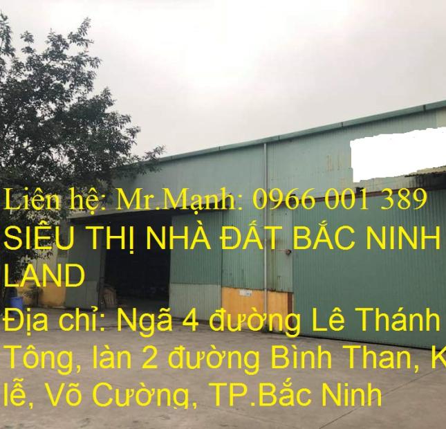 Cho Thuê Kho Trục Đường Quốc Lộ 1A, Võ Cường, TP.Bắc Ninh