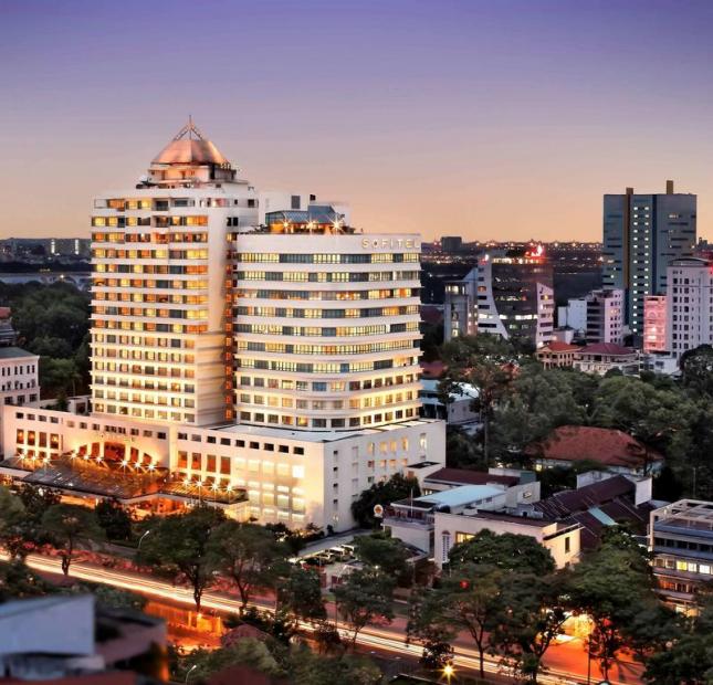 Cho thuê khách sạn mặt tiền Nguyễn Thái Bình, 12x20m, hầm 9 tầng gồm 70p 450tr/th Lý Thái : 0939621888 