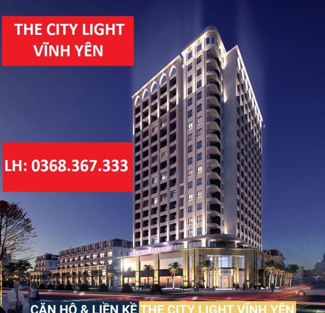 Nhận đặt chỗ chung cư city light Vĩnh Yên