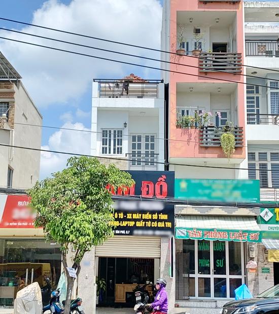 Bán nhà phố lửng, 2 lầu mặt tiền KD cực đẹp Huỳnh Tấn Phát, P. Tân Phú, Q7