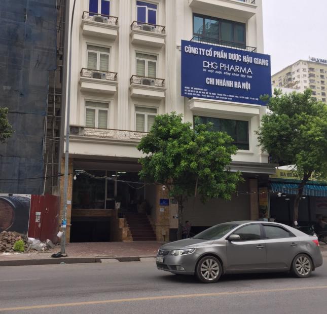 Cho thuê nhà phố Nguyễn Văn Huyên 100m2, 6 tầng:Thời trang, ngân hàng, spa, giá rẻ 60Tr: 0983551661