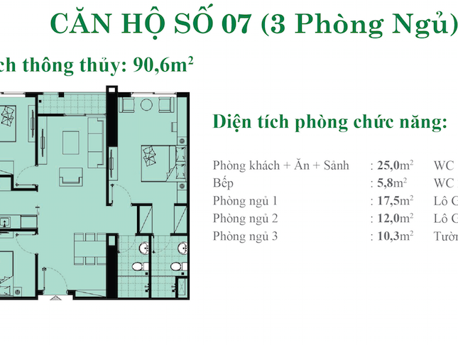 Căn hộ số 07 toà nhà A6 chung cư An Bình City