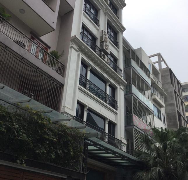 Bán nhà mặt phố Phạm Tuấn Tài, DT 150m2, MT 10m, XD 10 tầng, căn góc đầu hồi. Giá 60 tỷ