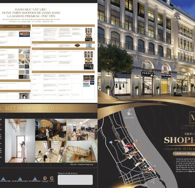 Shophouse 5 tầng trung tâm TP du lịch biển Phú Yên - tặng ngay chuyến du lịch Châu Âu