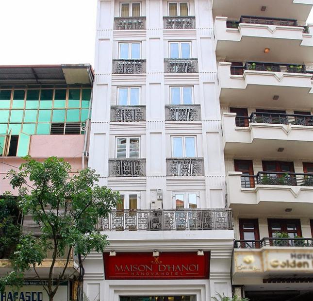 Cho thuê khách sạn MT Trương Định, Q1. 4x20m 2 hầm, trệt, lửng 5 lầu, 140tr/th