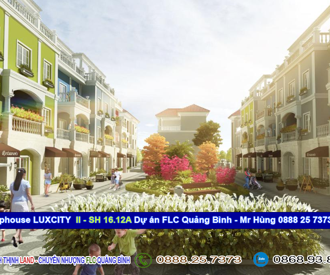 Chính chủ cần bán SHOPHOUSE LUXCITY  II – SH 16.12A, FLC Quảng Ninh