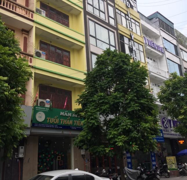Cho thuê nhà phố Trần Duy Hưng 100m2, 6 tầng:Thời trang, ngân hàng, spa, Giá cực rẻ 60Tr
