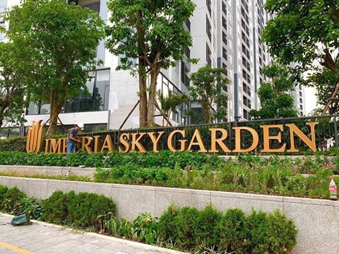 Dự án Imperia Sky Garden vườn trên phố đầu tiên xuất hiện tại Hà Nội