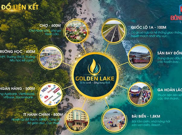 Mở bán dự án GolDen Lake nhận ngay chiết khấu 4%, phía Bắc TP.Đồng Hới