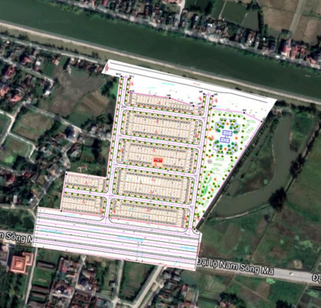 Bán lô đất nền 5x20m Quảng Tâm Thanh Hoá chỉ hơn 8 triệu/m2