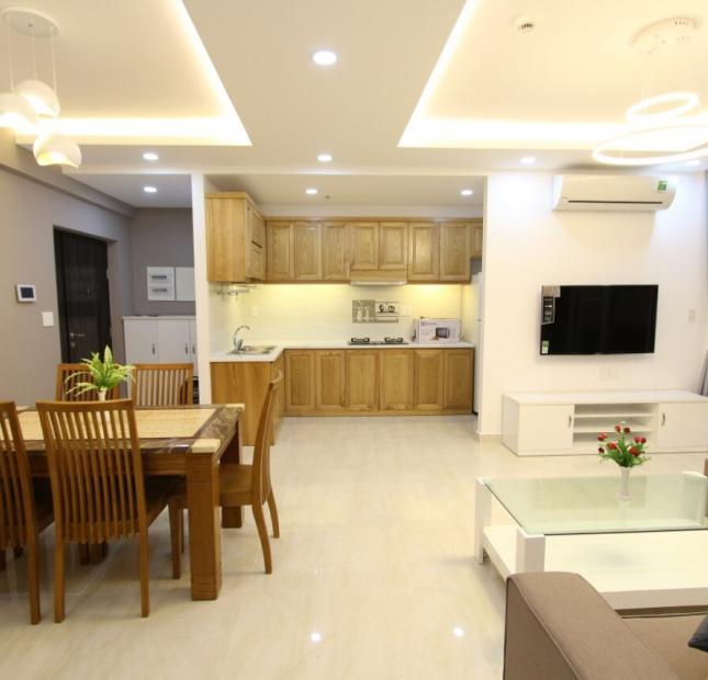 Tôi cần cho thuê gấp CHCC Garden Court 1, 127m2, 3PN, full nội thất, 23.5tr, lầu cao, view đẹp LH  0906 385 299  (em Hà )