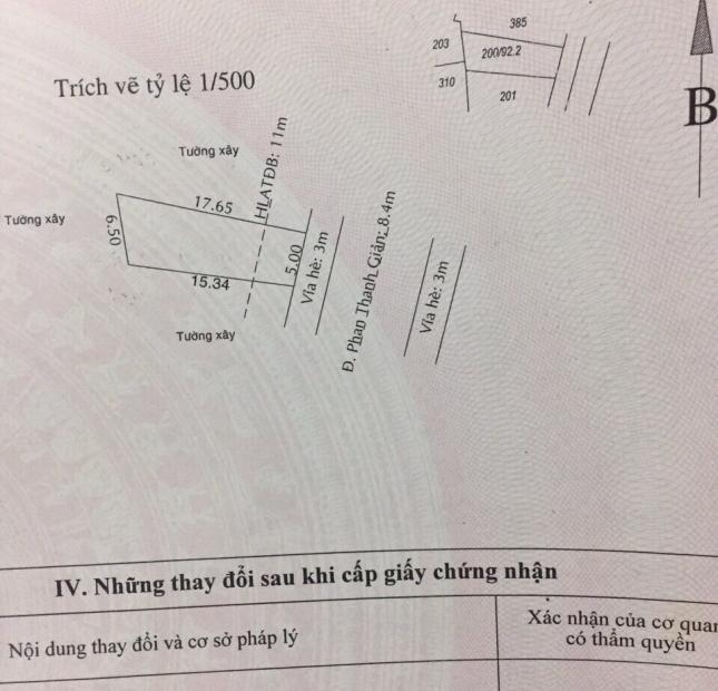 Bán đất MT đường đẹp nhất Lái Thiêu. Diện tích 5x18m, nở hậu 6.5m