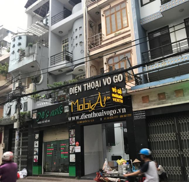 HOT HOT nhà mặt tiền BÙI HỮU NGHĨA quận 5 4x18m nở hậu 8m 4 tầng giá 32,8 tỷ có TL