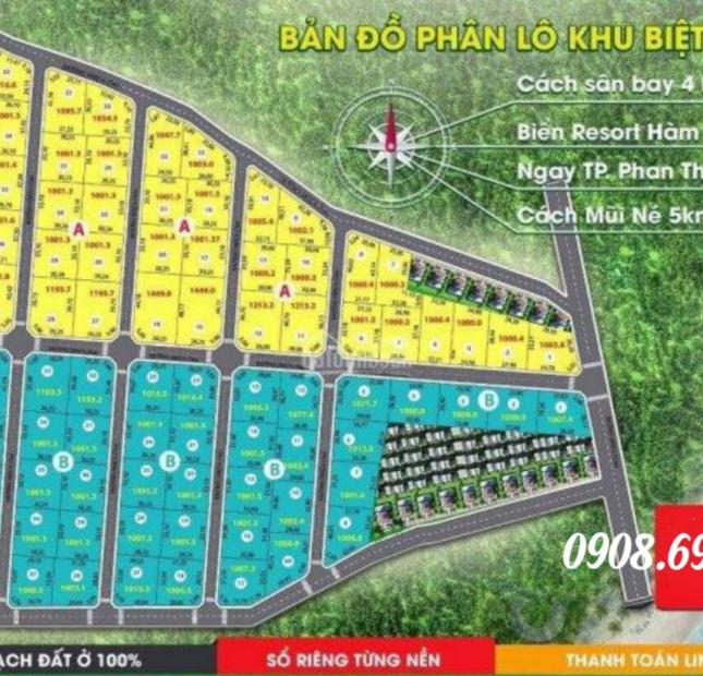 Đất Giá Rẻ Gần Sân Bay Phan Thiết,Thiện Nghiệp, Tp.Phan Thiết, tỉnh Bình Thuận. 
