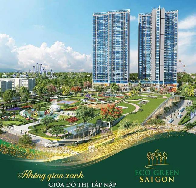 Căn hộ cao cấp Eco Green Saigon 3PN 80m2 bàn giao hoàn thiện nội thất. LH 0902.75.95.05