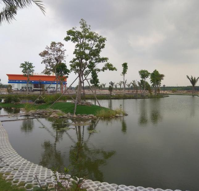 Đất nền vệ tinh TPHCM, mặt tiền đường 100m cơ hội đón đầu cầu Cát Lái và sân bay Long Thành