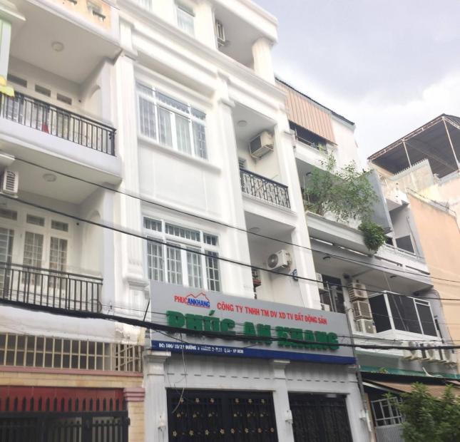 Bán biệt thự góc 2 MTNB đường Số 32 Bình Phú, P10, Q6 8x16m, 4 tầng, giá chỉ 16 tỷ